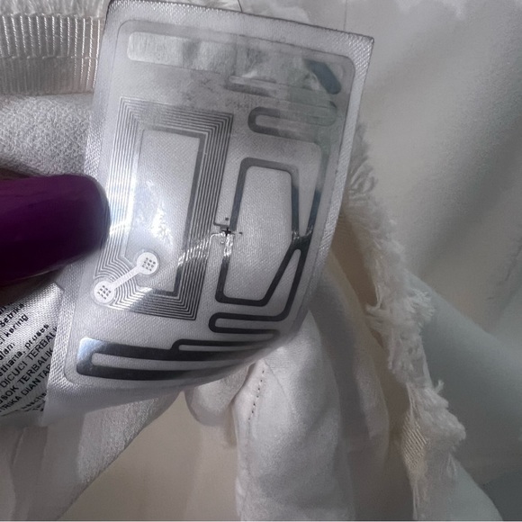 $1650 Roberto Cavalli Ivory & Gold Woven Dress 38 - Picture 5 of 16